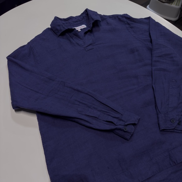 [SOLD] Orlebar Brown - Ridley Linen Overhead Shirt - Picture 1 of 9
